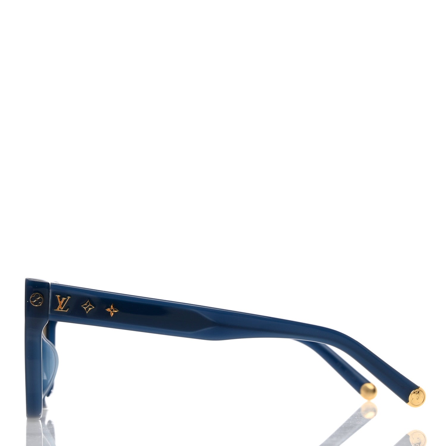 Louis Vuitton Acetate My Monogram Sunglasses Z1525E Navy Blue 3 of 7