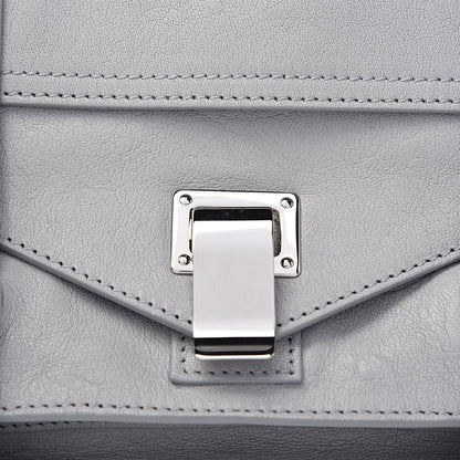 Proenza Schouler Lambskin Tiny PS1 Satchel Fog 9 of 10