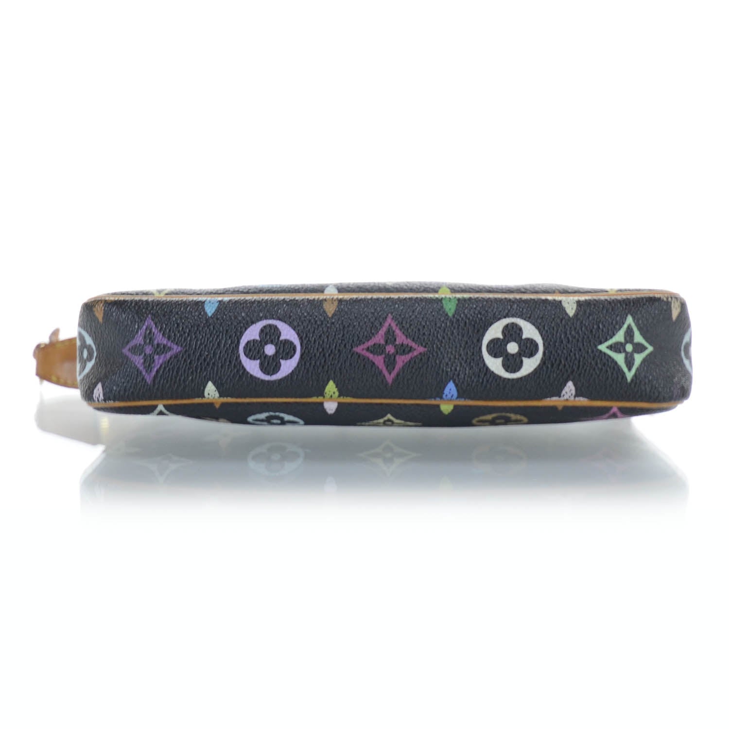 Louis Vuitton Monogram Multicolor Pochette Accessories Black 6 of 10