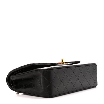 Chanel Lambskin Quilted Small Double Flap Black 4 of 11