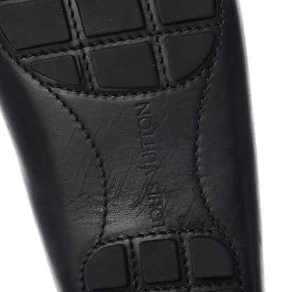 Louis Vuitton Calfskin Mens Monte Carlo Loafers 9.5 Black 6 of 8