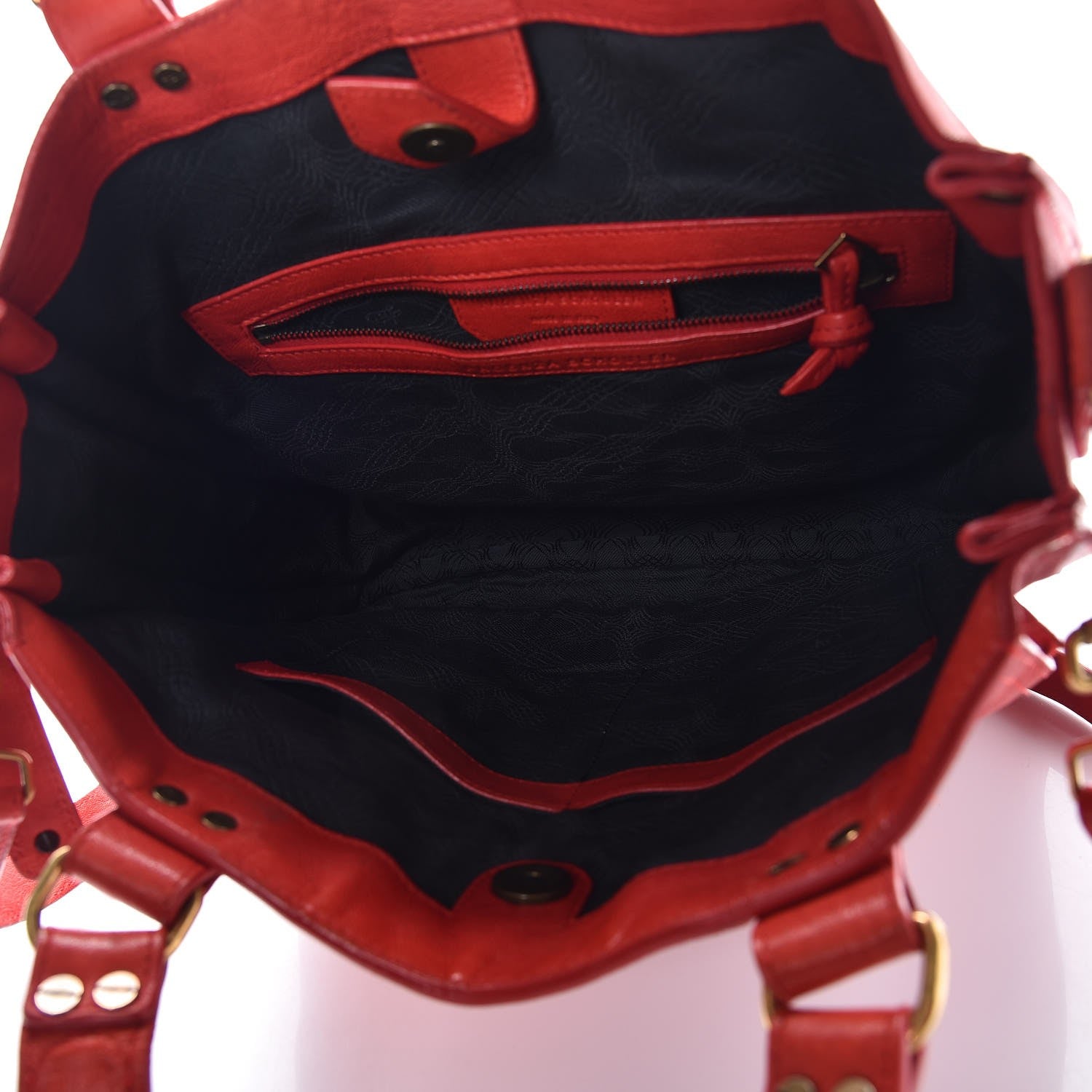 Proenza Schouler Lambskin PS1 Tote Bright Red 5 of 10