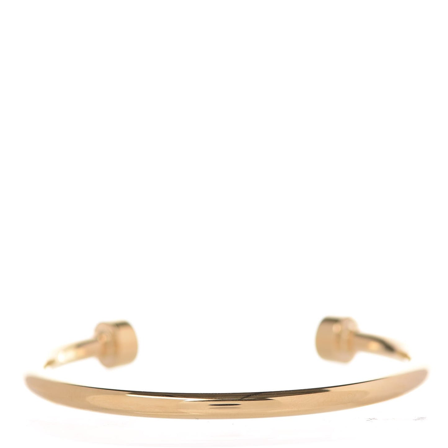 18K Yellow Gold Return to Tiffany Circle Edge Cuff Bracelet