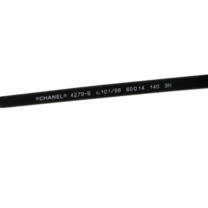 Chanel Metal Aviator Sunglasses 4279-B Black 5 of 7