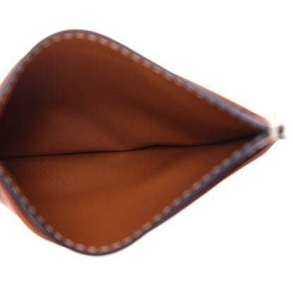 Celine Lambskin Card Holder Tan 5 of 6