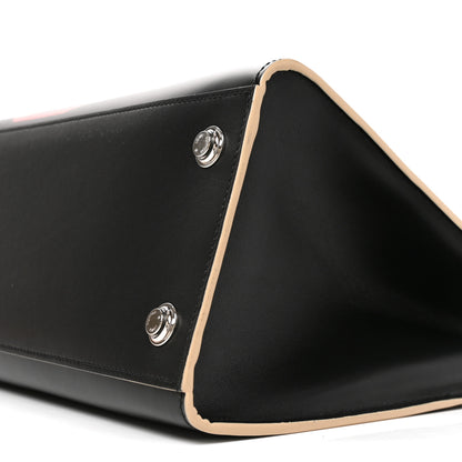Louis Vuitton Calfskin World Tour City Steamer MM Black 9 of 9