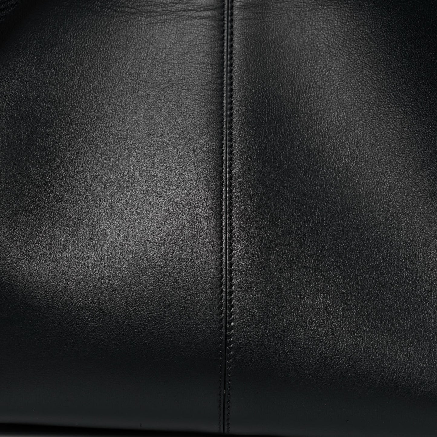 Vitello Seta Glazed Fabric FF 1974 Medium Peekaboo X-Lite Black Mogano Panna
