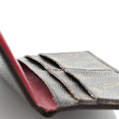 Louis Vuitton Monogram Josephine Wallet Red 15 of 18