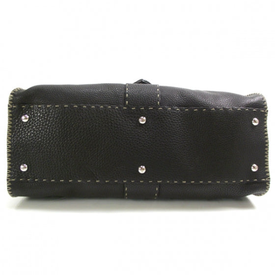 Calfskin Romano Selleria Sporty Black