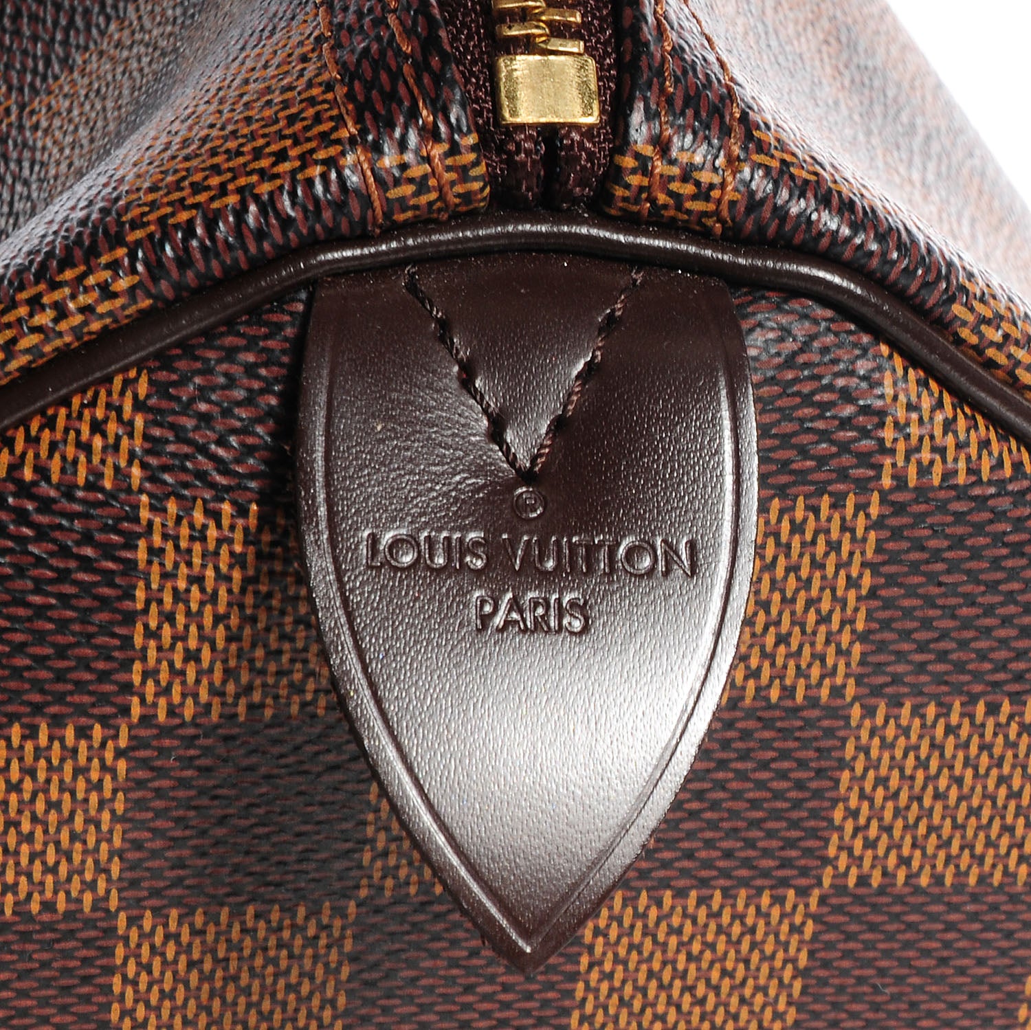 Louis Vuitton Damier Ebene Speedy 35 7 of 8