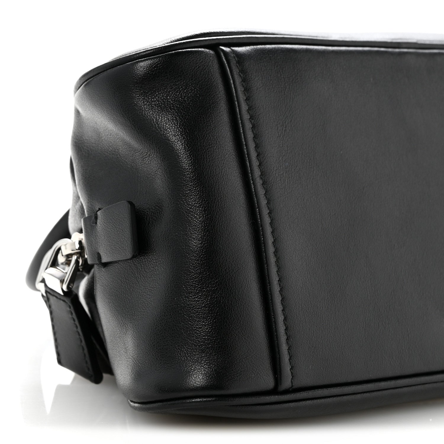 Prada Grace Lux Triangle Top Handle Shoulder Bag Black 9 of 10