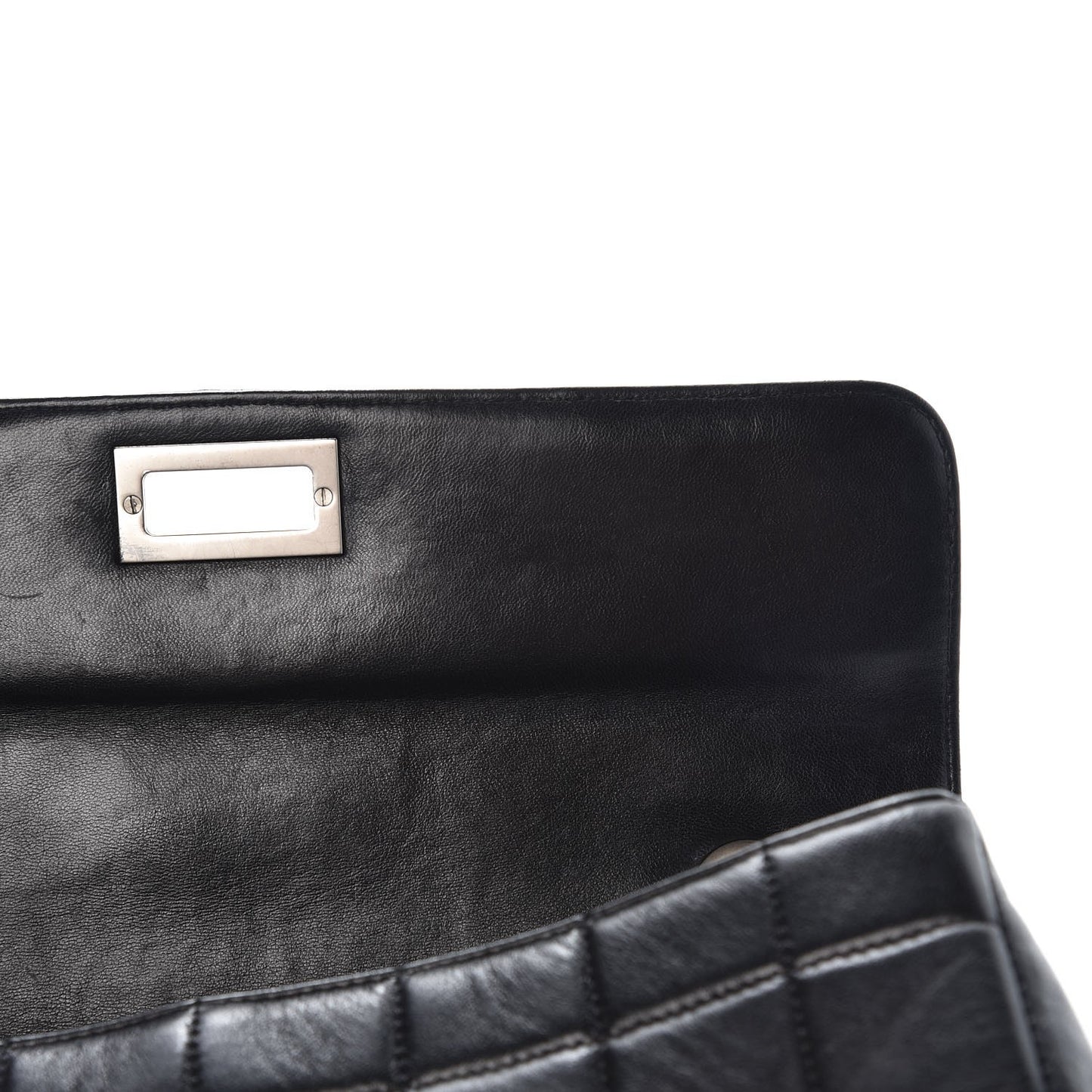 Lambskin Reissue Chocolate Bar Flap Black
