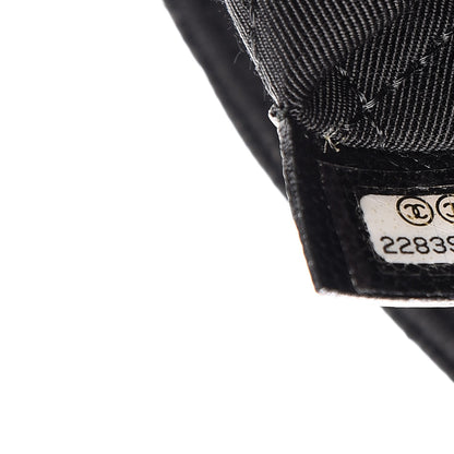 Chanel Caviar Quilted Large Golden Class Pouch Black 7 of 8