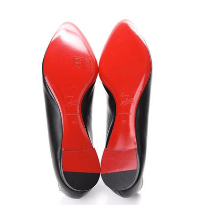Christian Louboutin Shiny Nappa Eloise Flats 39 Black 5 of 9