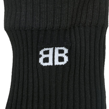 Balenciaga Technical Ribbed 3D Recycled Knit Womens Speed 3.0 Sneakers 39 Monocolor Black 9 of 10