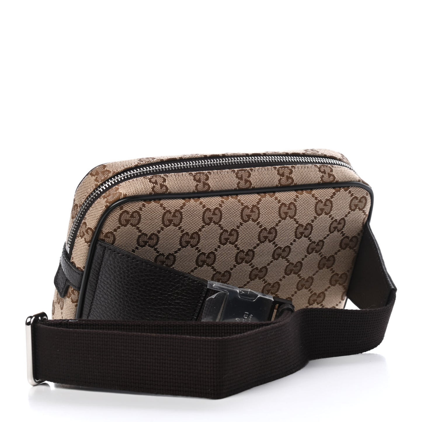 Monogram Belt Bag Dark Brown