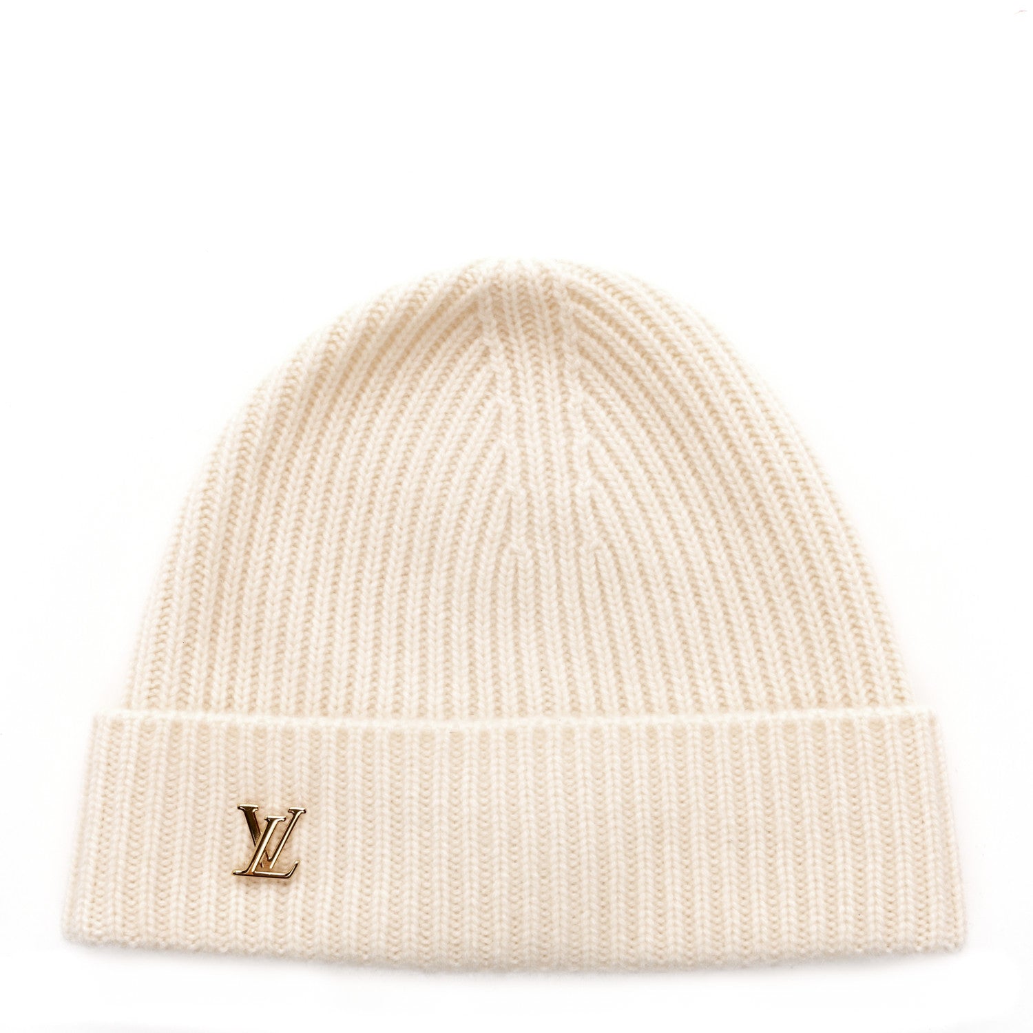 Louis Vuitton Cashmere LV Spark Beanie White 1 of 7