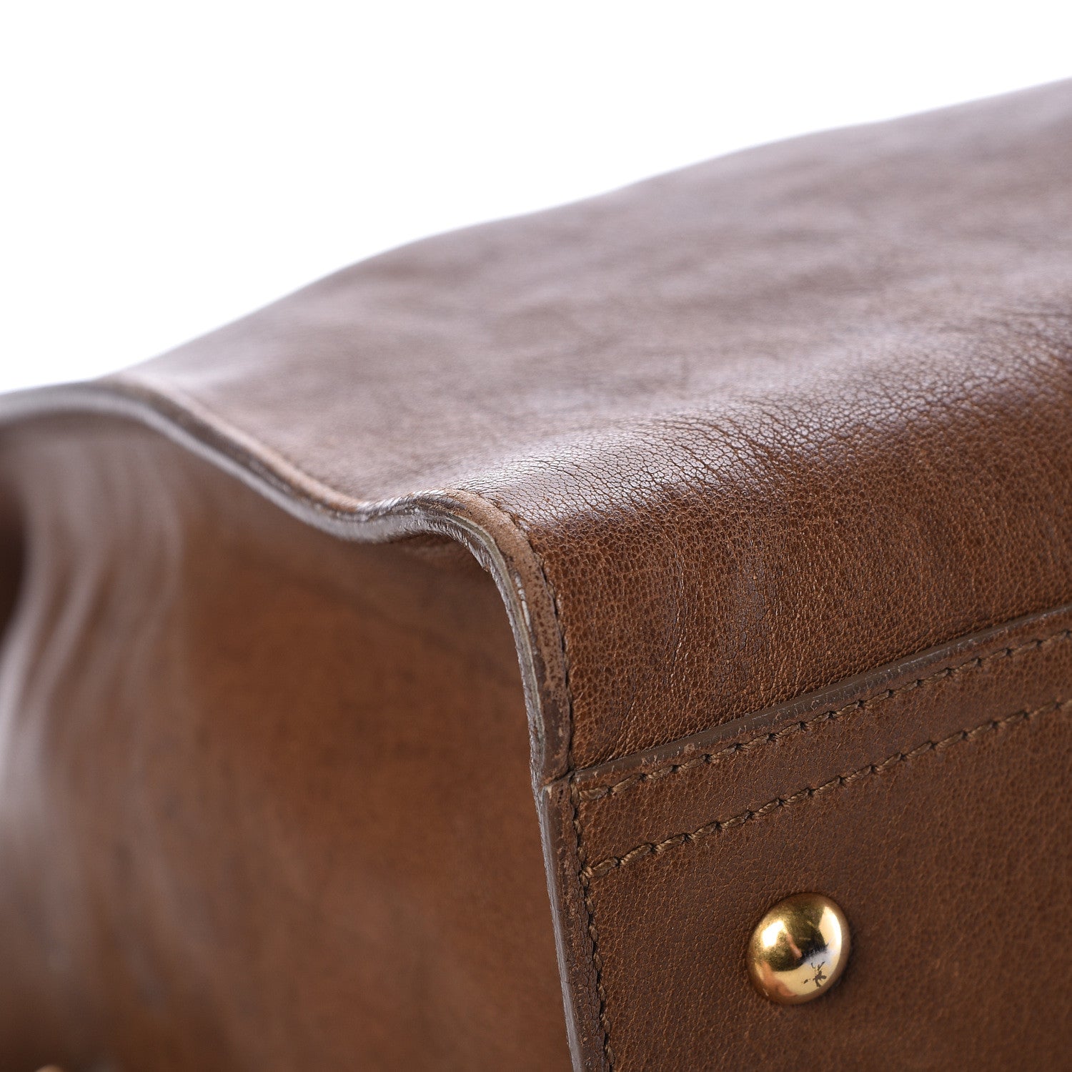 Saint Laurent Sheepskin Large Cabas ChYc Biscuit 9 of 26