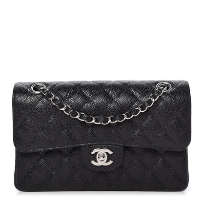 Chanel Caviar Quilted Small Double Flap Black 1 of 11