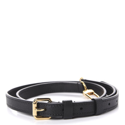 Louis Vuitton Calfskin Metis Adjustable Shoulder Strap Black 3 of 3