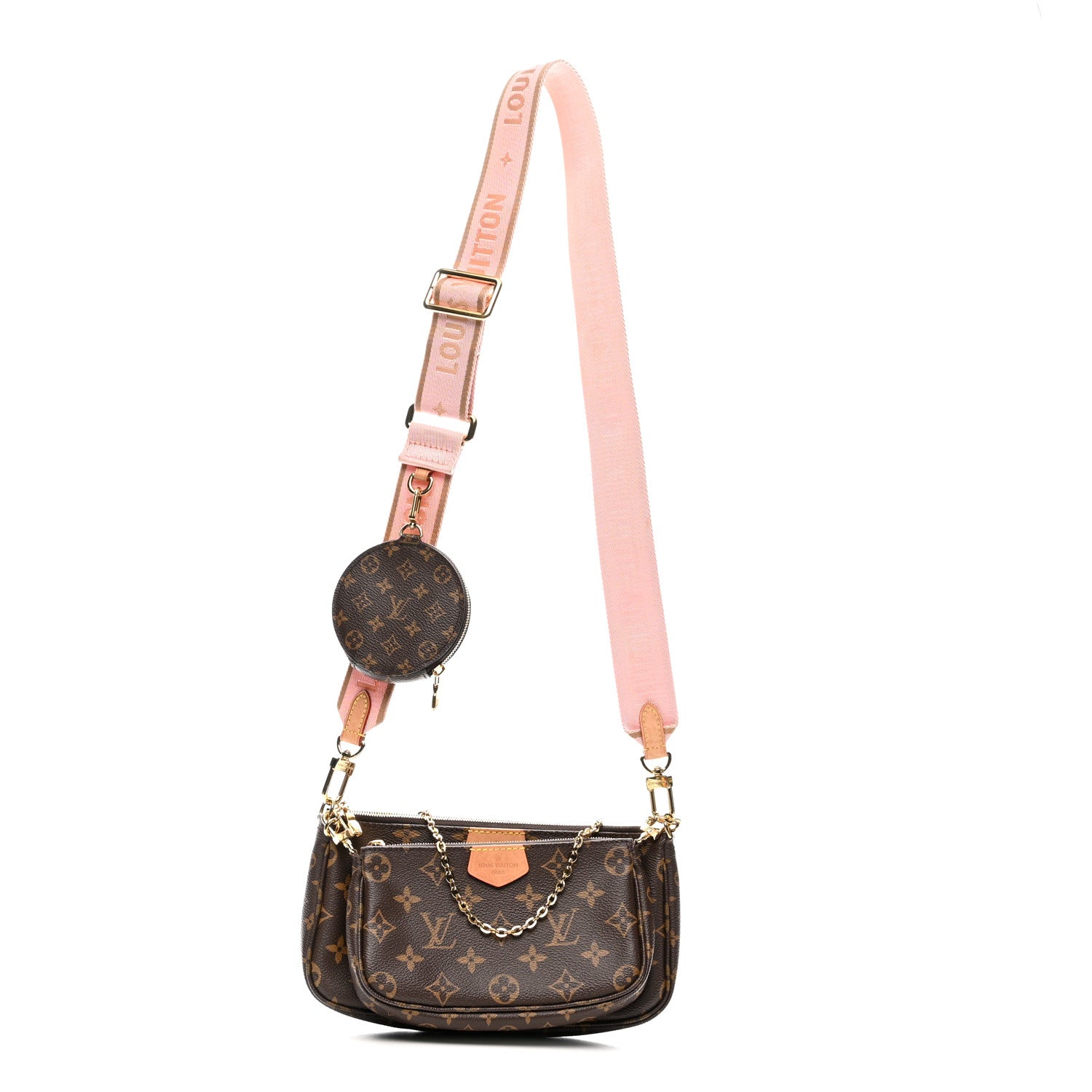 Louis Vuitton Monogram Multi Pochette Accessories Rose Clair 1 of 11