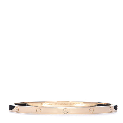 Cartier 18K Yellow Gold Small LOVE Bracelet 17 1 of 6