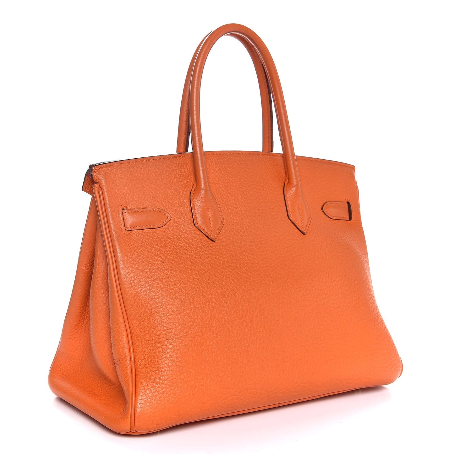 Taurillon Clemence Birkin 30 Orange