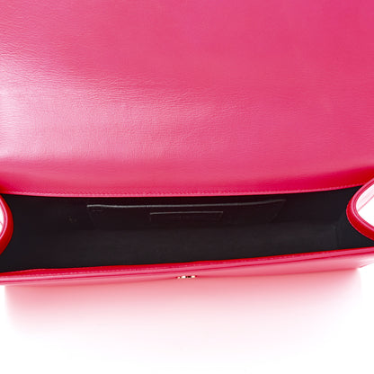 Saint Laurent Calfskin Classic Monogram Cassandre Clutch Lipstick Fuchsia 5 of 11