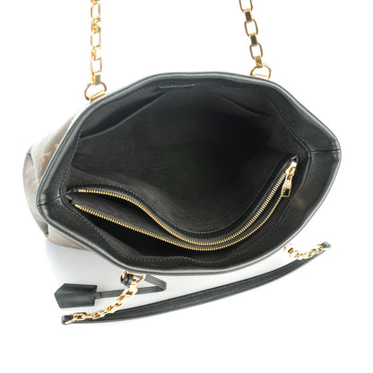 Louis Vuitton Monogram Pallas Shopper Black 5 of 8