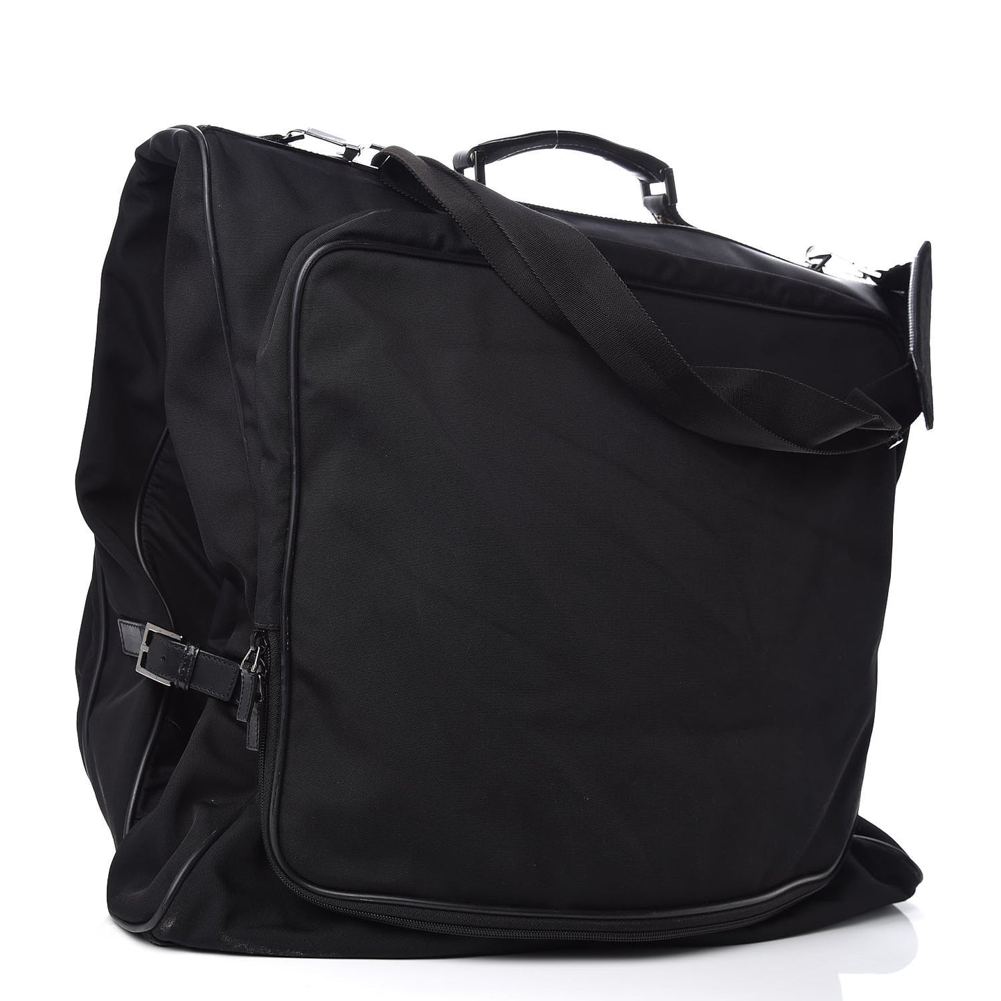 Canvas Large Garment Bag Black