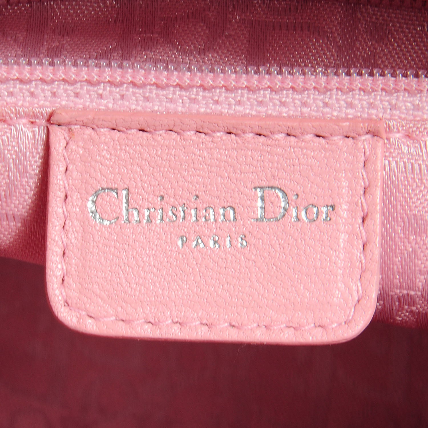 Christian Dior Lambskin Cannage Mini Lady Dior Rose Clair 7 of 8