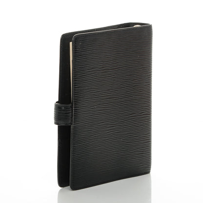 Louis Vuitton Epi Medium Ring Agenda Black 3 of 7