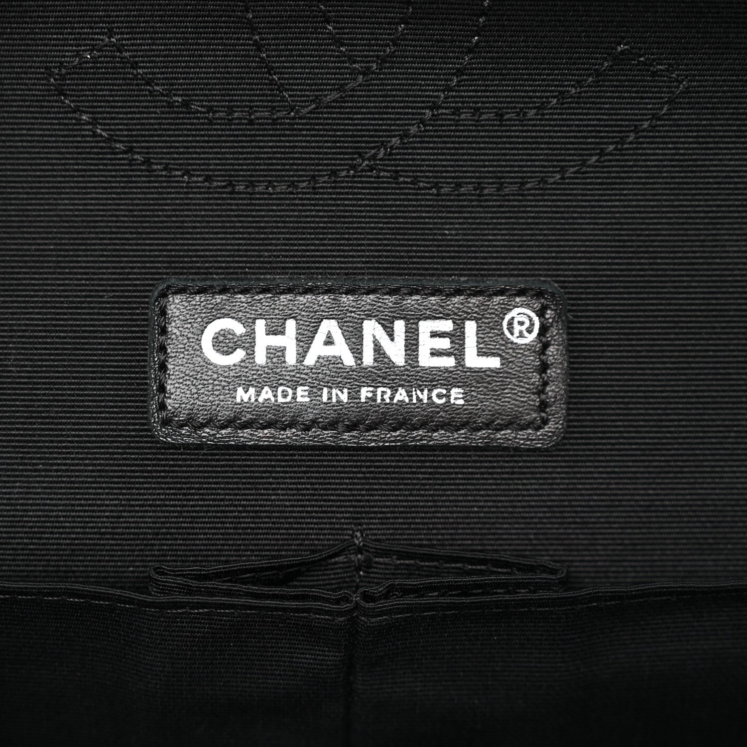 Chanel Calfskin Duo Medium Double Flap  White Black 6 of 13