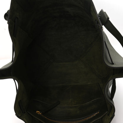 Celine Soft Grained Calfskin Medium Cabas Phantom Dark Khaki 5 of 9