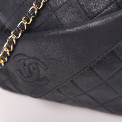 Chanel Lambskin Quilted Flap Tassel Camera Case Black 14 of 18