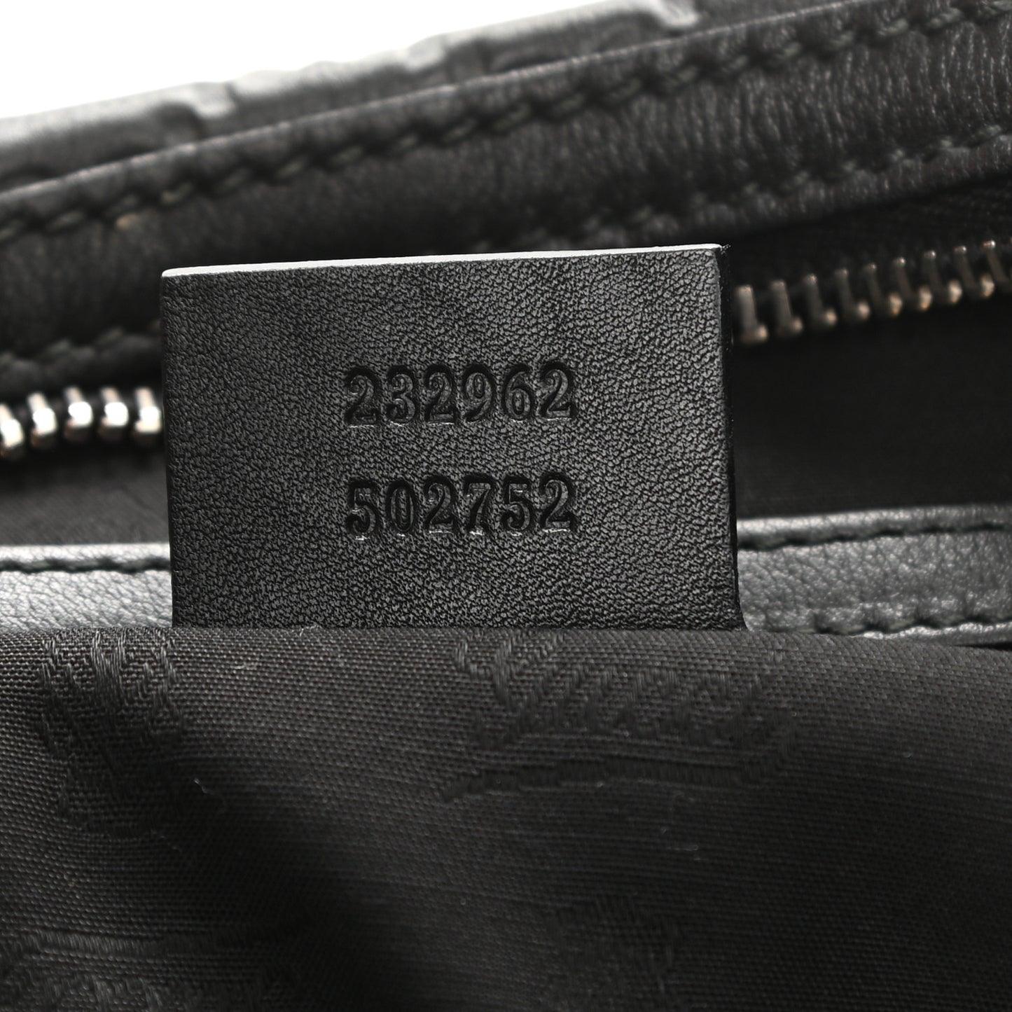 Guccissima Medium GG Twins Hobo Black