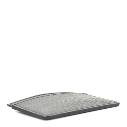 Louis Vuitton Epi Card Holder Black 3 of 4
