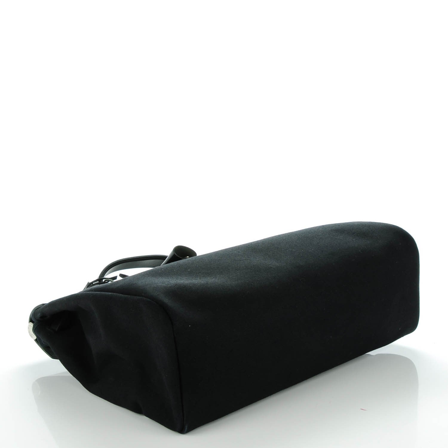 Hermes Toile Vache Calfskin Herbag 39 MM Black 7 of 12