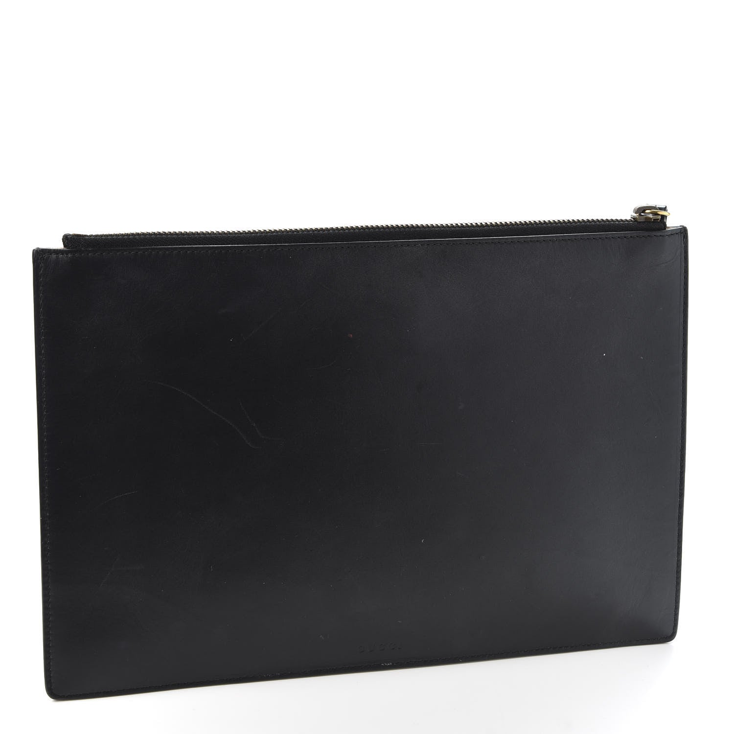 Gucci Calfskin Egg Pouch Black 2 of 9