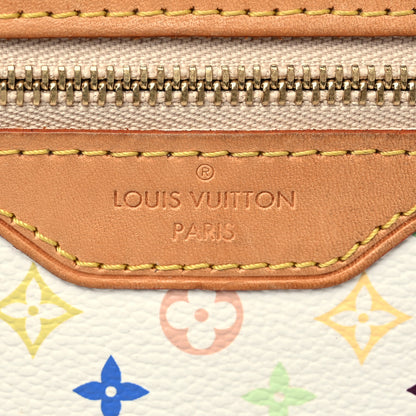 Louis Vuitton Monogram Multicolor Pochette Plate GM White 6 of 7