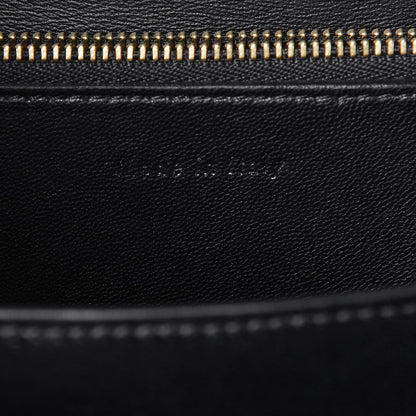 Celine Box Calfskin Medium Classic Box Flap Bag Black 7 of 8