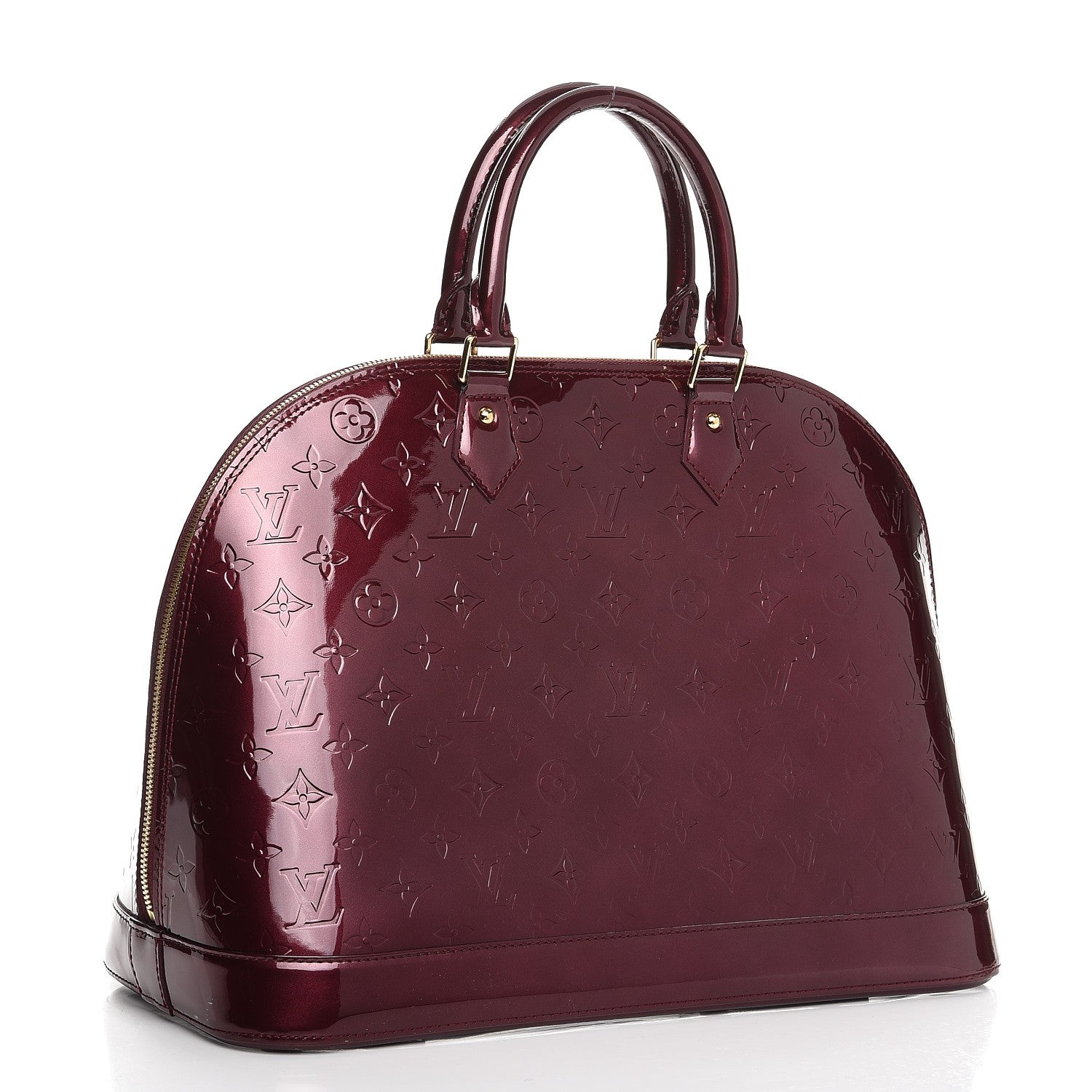 Louis Vuitton Vernis Alma GM Rouge Fauviste 3 of 10