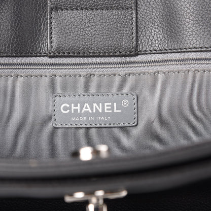 Chanel Calfskin Small Cerf Executive Shopper Tote Grey 6 of 19