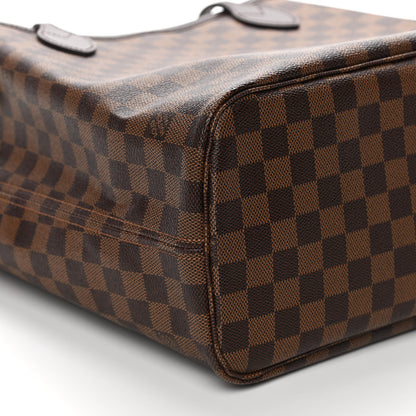 Louis Vuitton Damier Ebene Neo Neverfull MM Rose Ballerine 7 of 10