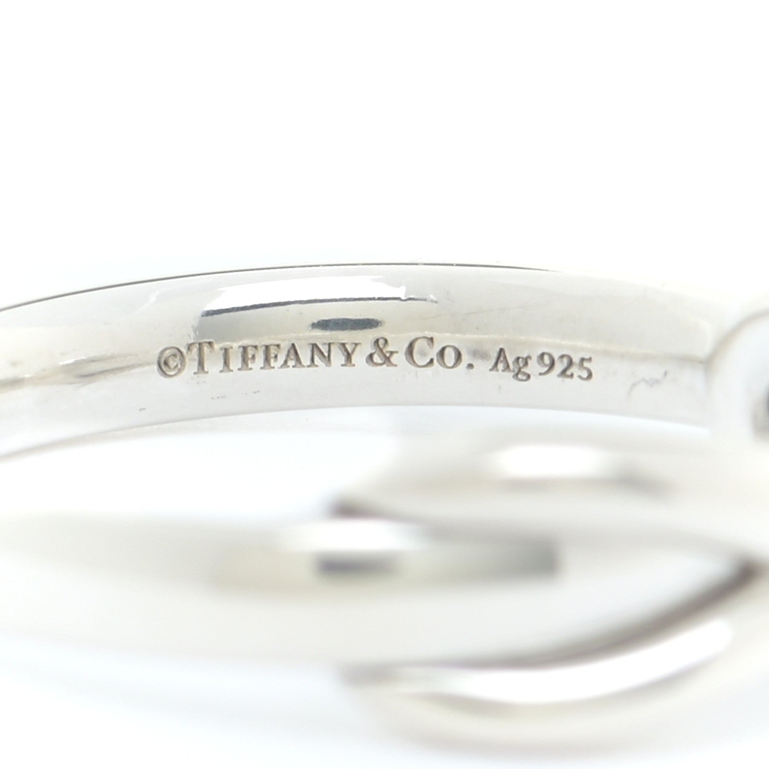 Tiffany Sterling Silver Narrow Infinity Ring 47 4 4 of 4