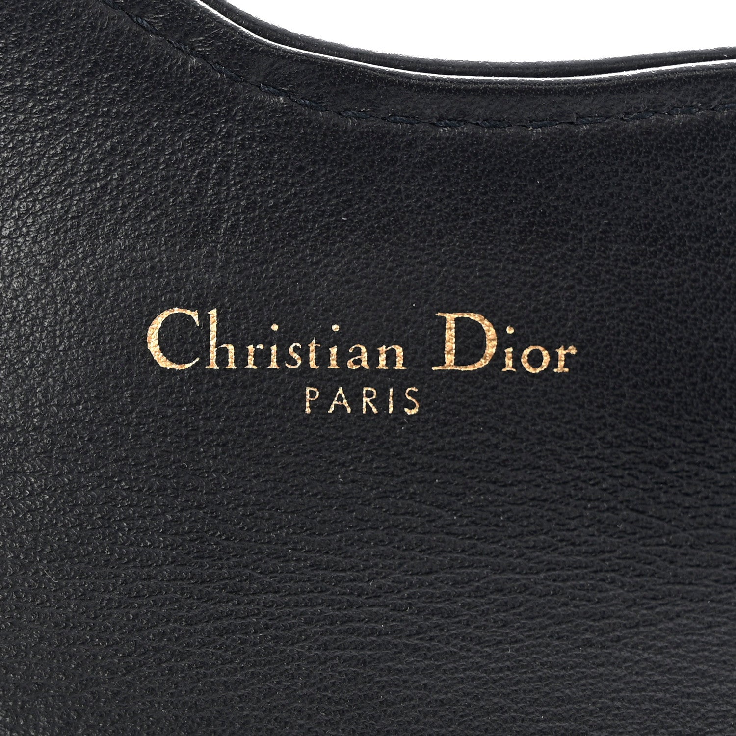 Christian Dior Oblique Saddle Card Holder Blue 6 of 9
