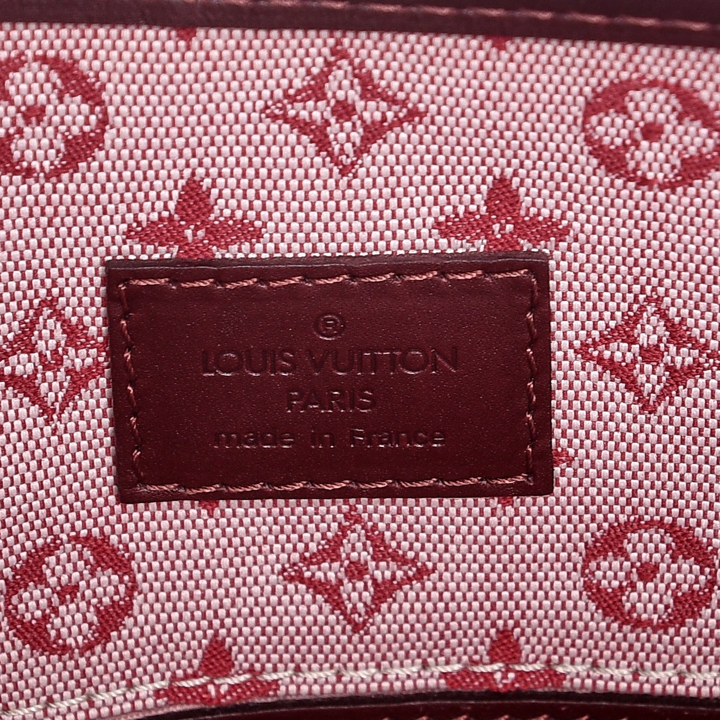 Mini Monogram Besace Mary Kate Cherry