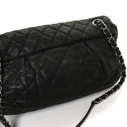 Chanel Iridescent Calfskin Quilted East West Flap Black 13 of 13