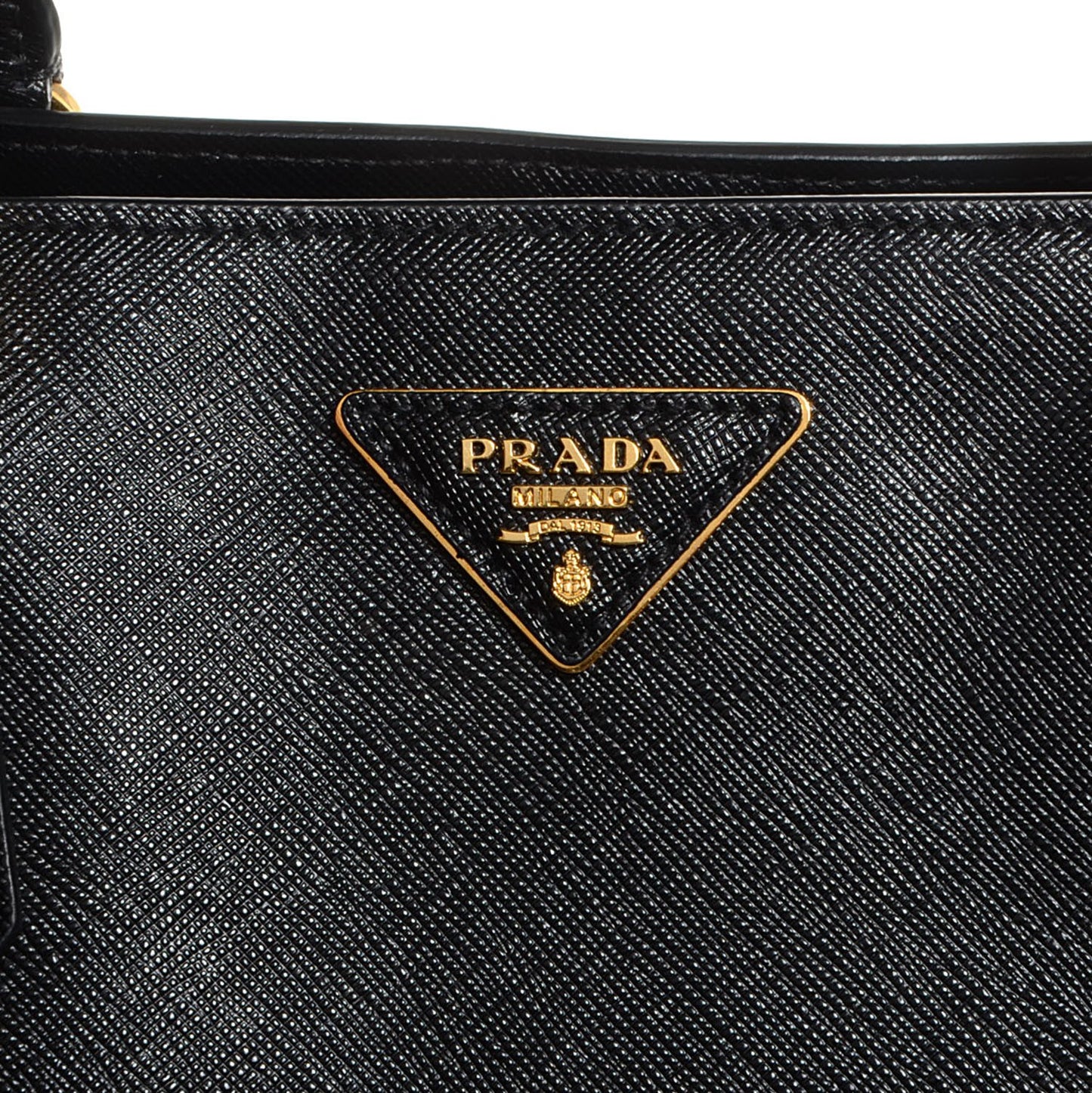 Saffiano Lux Large Tote Nero Black