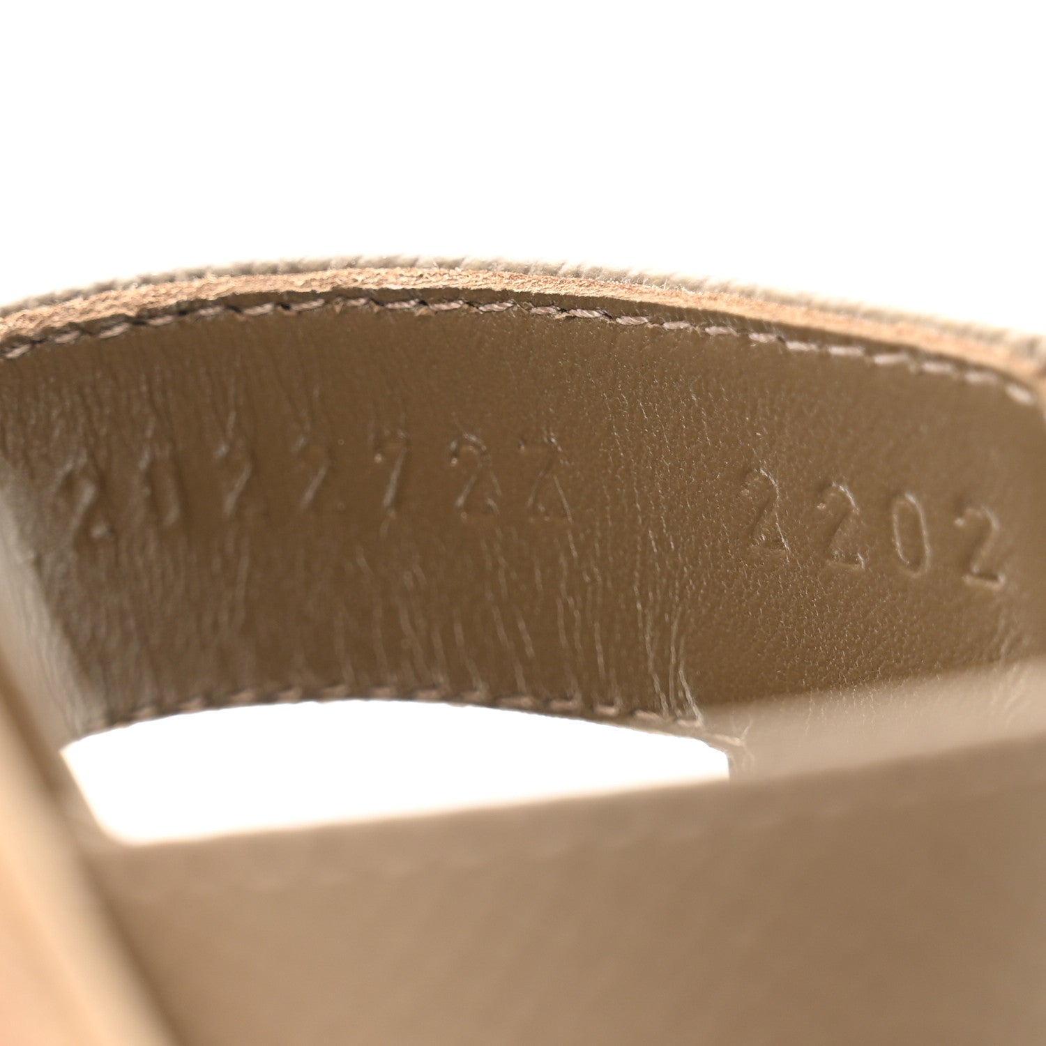Hermes Epsom Oran Sandals 38 Etoupe 7 of 8